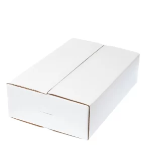 Χαρτοκιβώτιο 59,5x39,5x15,5cm Λευκό με Χούφτα, Κρέατος & Συναφών Ειδών