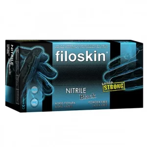 Γάντια Νιτριλίου Μαύρα X-Strong Filoskin Small