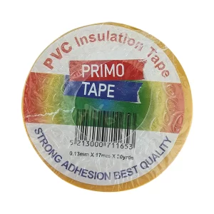 Ταινία Electrical Μονωτική Κίτρινη 17mmΧ20m (10τμχ)