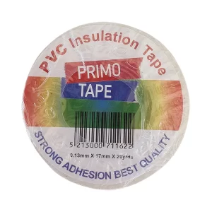 Ταινία Electrical Μονωτική Λευκή 17mmX20m (10τμχ)