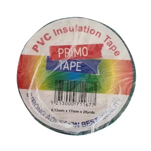 Ταινία Electrical Μονωτική Πράσινη 17mmΧ20m (10τμχ)
