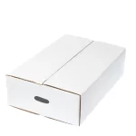 Χαρτοκιβώτιο Κατάψυξης 595Χ395Χ155 Λευκό με Χούφτα