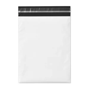 Σακούλα Courier Λευκή με Αυτοκόλλητο 50Χ60